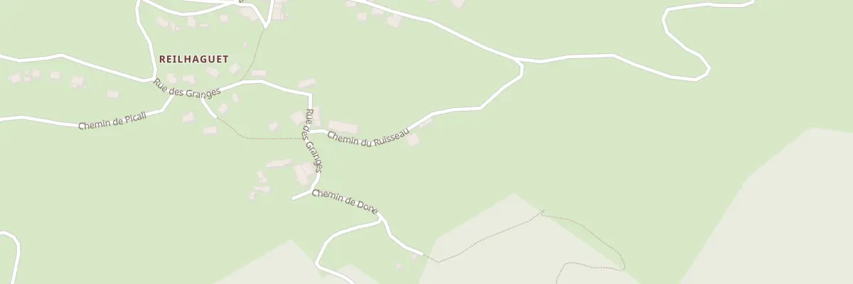Plan du 2 Che du Ruisseau à Reilhac