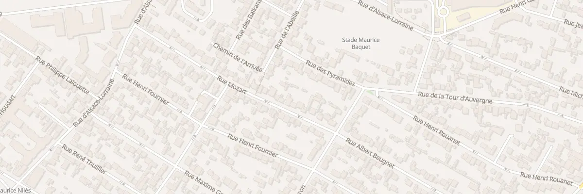 Plan du 55 Rue Mozart à Drancy