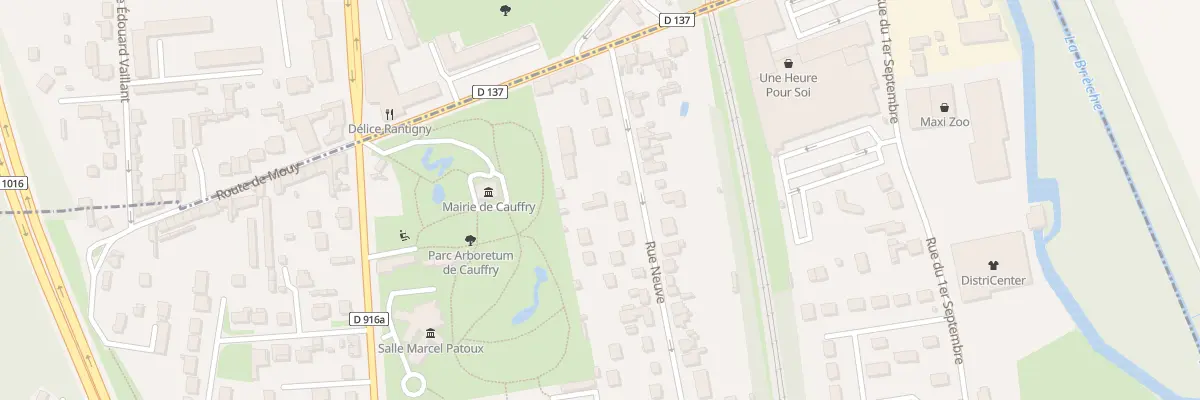 Plan du 43B Rue Neuve à Cauffry