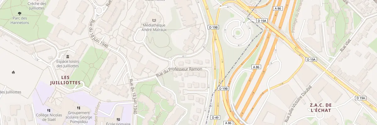 Plan du 8 Rue du Prof Ramon à Maisons-Alfort