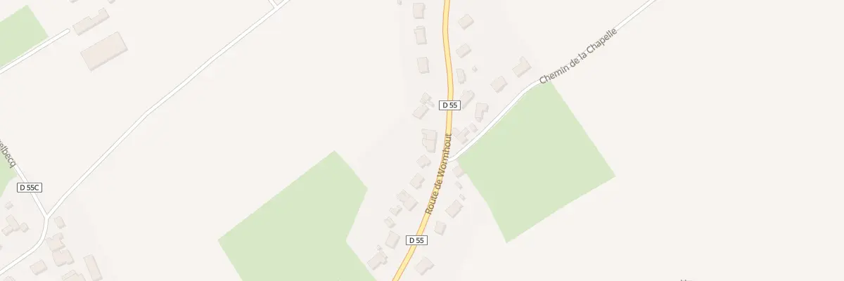 Plan du 65 Rte de Wormhout à Ledringhem