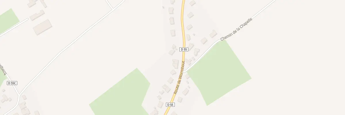 Plan du 67 Rte de Wormhout à Ledringhem
