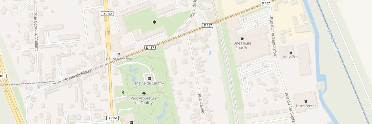 Plan du 47 Rue Neuve à Cauffry