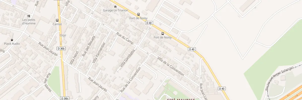 Plan du 25 Rue Convention à Romainville
