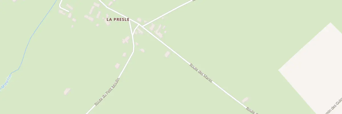 Plan du 907 Rte des Mares à Vesdun