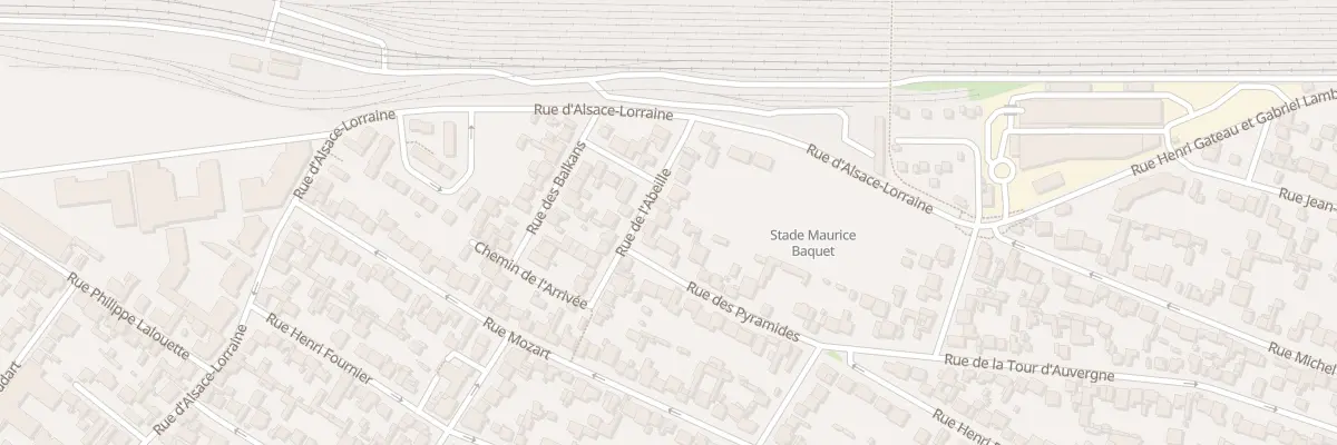 Plan du 16 Rue De L’Abeille à Drancy