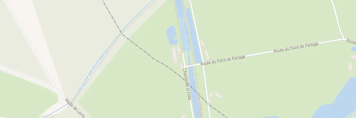 Plan du 5036 Le Point de Partage à Coudroy