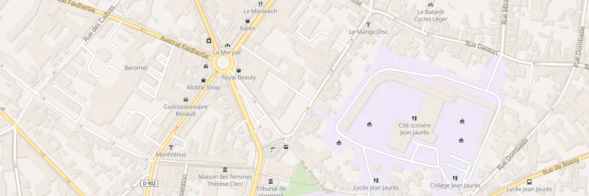 Plan du 15 Rue de Romainville à Montreuil
