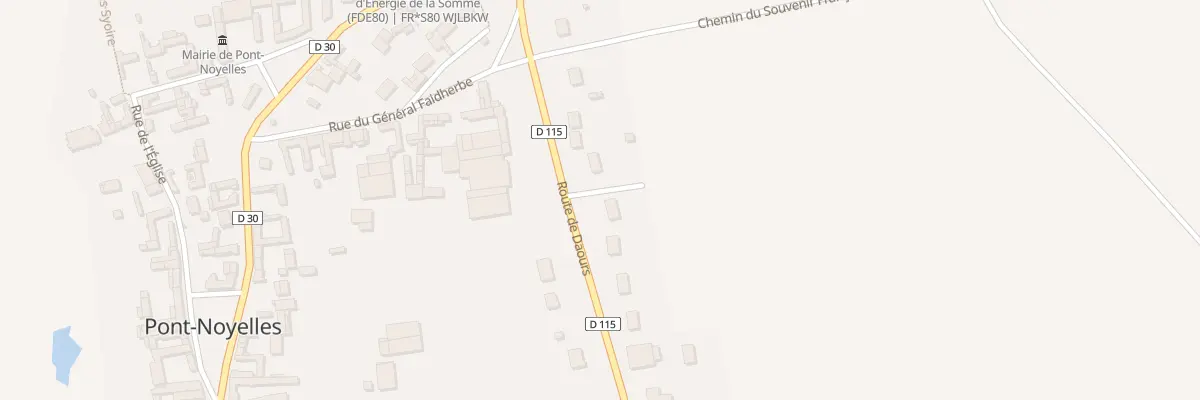 Plan du 5100B Le Village à Pont-Noyelles
