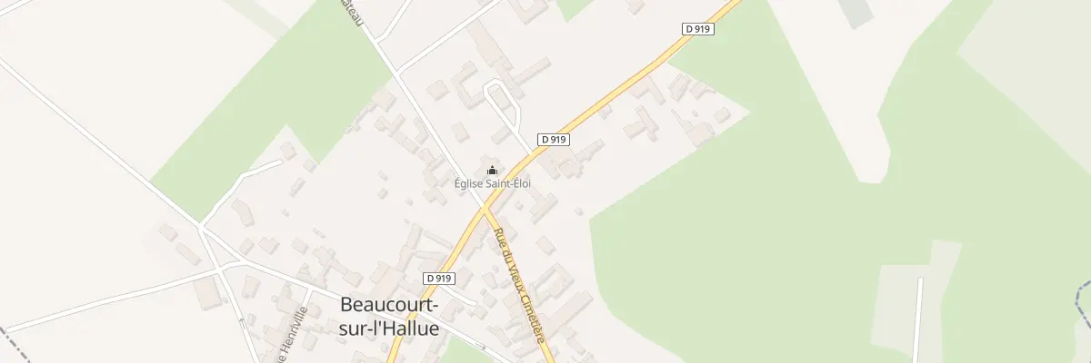 Plan du 32 Rue Principale à Beaucourt-sur-l’Hallue