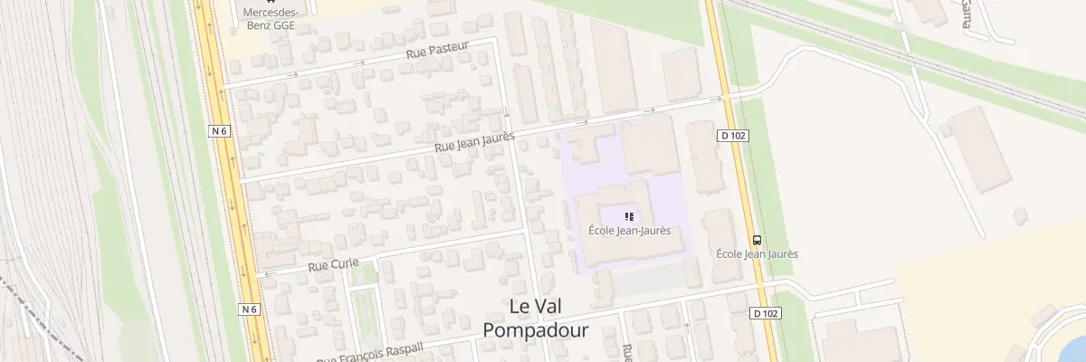 Plan du 72B Rue Parmentier à Valenton