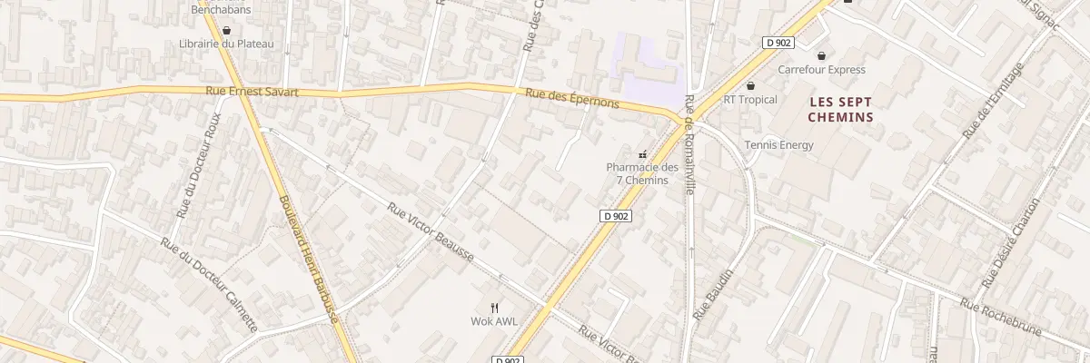 Plan du 86 Rue des Caillots à Montreuil