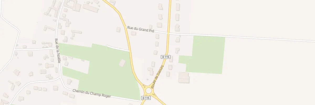 Plan du 5335 Rte de Daours à Pont-Noyelles