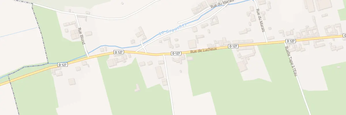 Plan du 18 Rue de Lucheux à Humbercourt