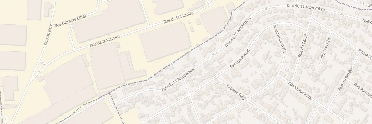 Plan du 124 Rue Du Onze Novembre à Drancy