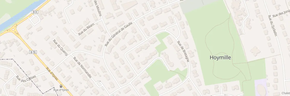 Plan du 3 Rue de Picardie à Hoymille