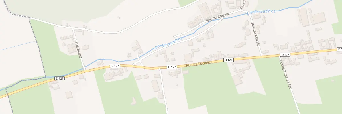 Plan du 29 Rue de Lucheux à Humbercourt