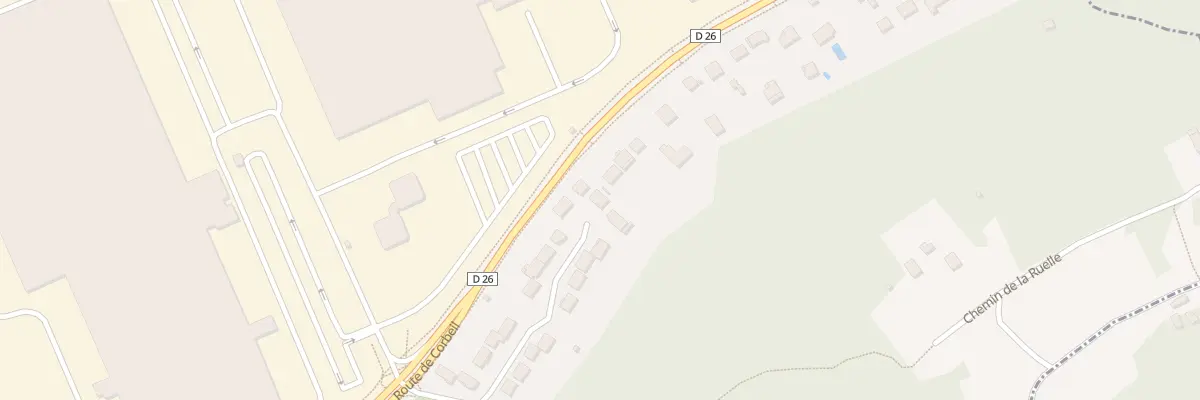 Plan du 23 Rue des Longaines à Lisses