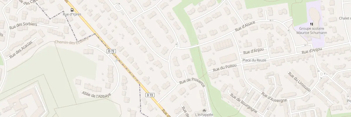 Plan du 4 Rue d’Alsace à Hoymille
