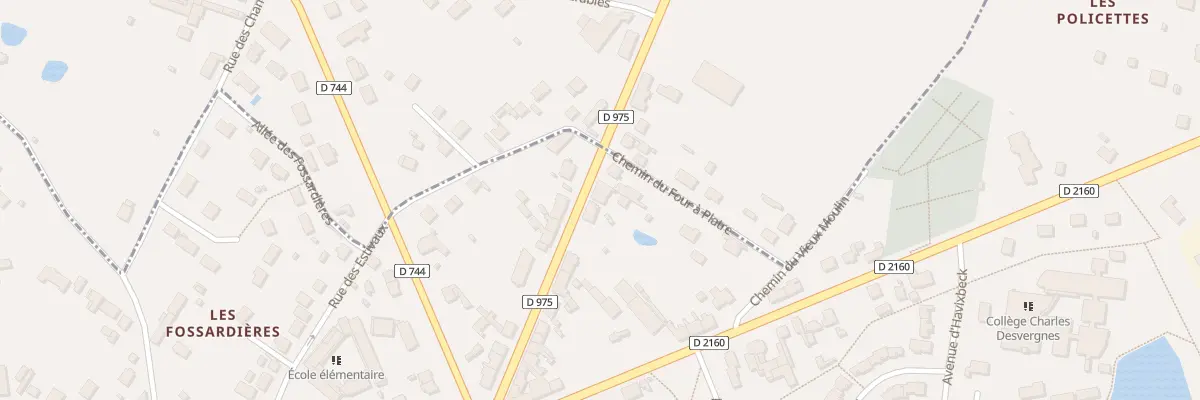 Plan du 82 Rue Demersay à Bellegarde