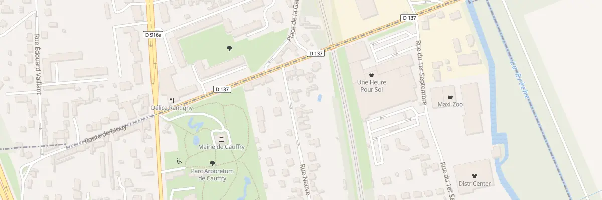 Plan du 60 Rue Neuve à Cauffry