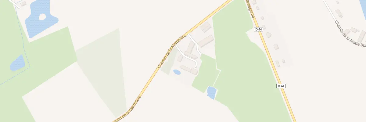 Plan du 1 Che de la Martinière à Beauchamps-sur-Huillard