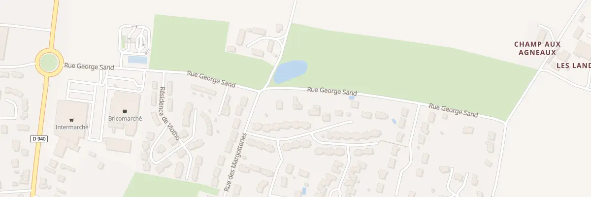 Plan du 30 Rue George Sand à Aubigny-sur-Nère