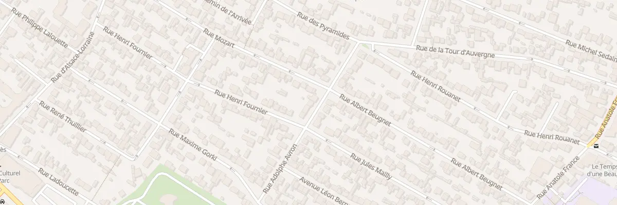 Plan du 27 Rue Adolphe Avron à Drancy