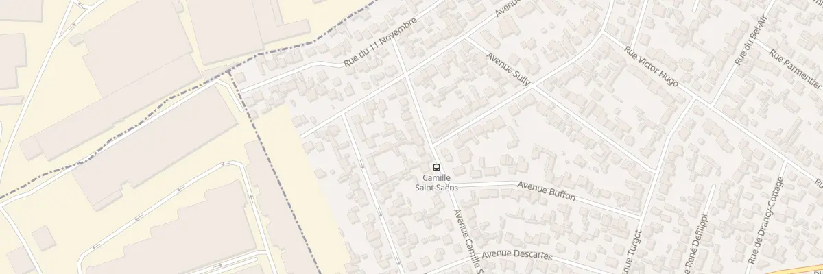Plan du 49 Av Camille Saint Saens à Drancy