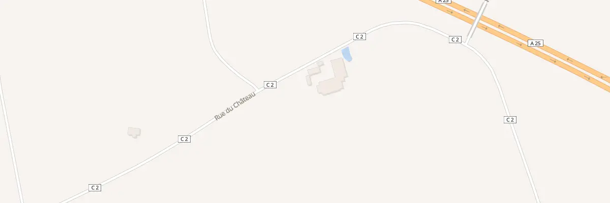 Plan du 950 Rue du Chateau Cr7 à Quaëdypre