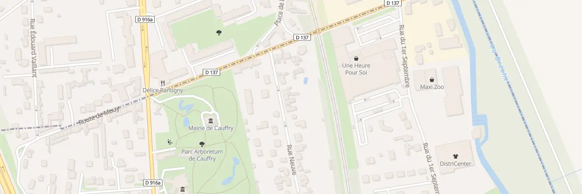 Plan du 56 Rue Neuve à Cauffry
