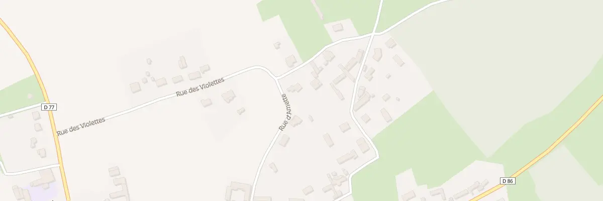 Plan du 356 Rue des Violettes à Monchy-Breton