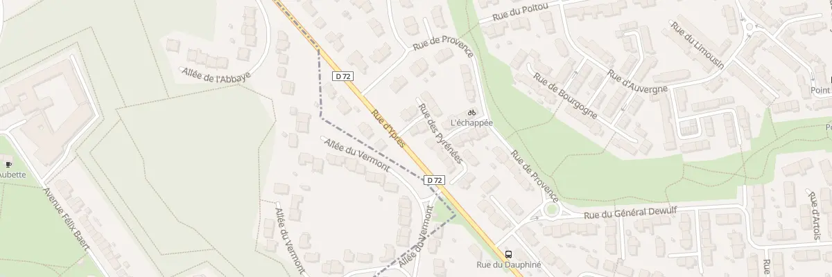 Plan du 27 Rue des Pyrénées à Hoymille