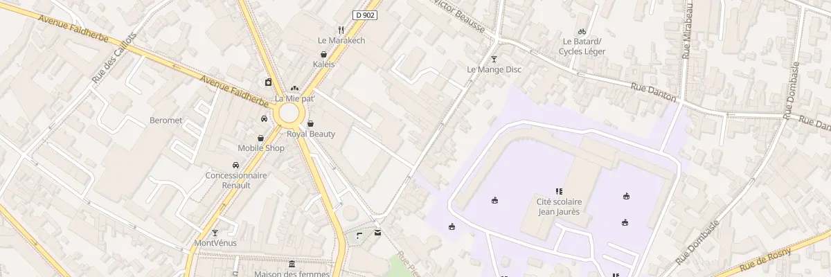 Plan du 27 Rue de Romainville à Montreuil