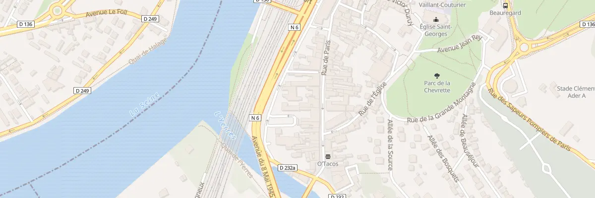 Plan du 27 Rue de Paris à Villeneuve-Saint-Georges