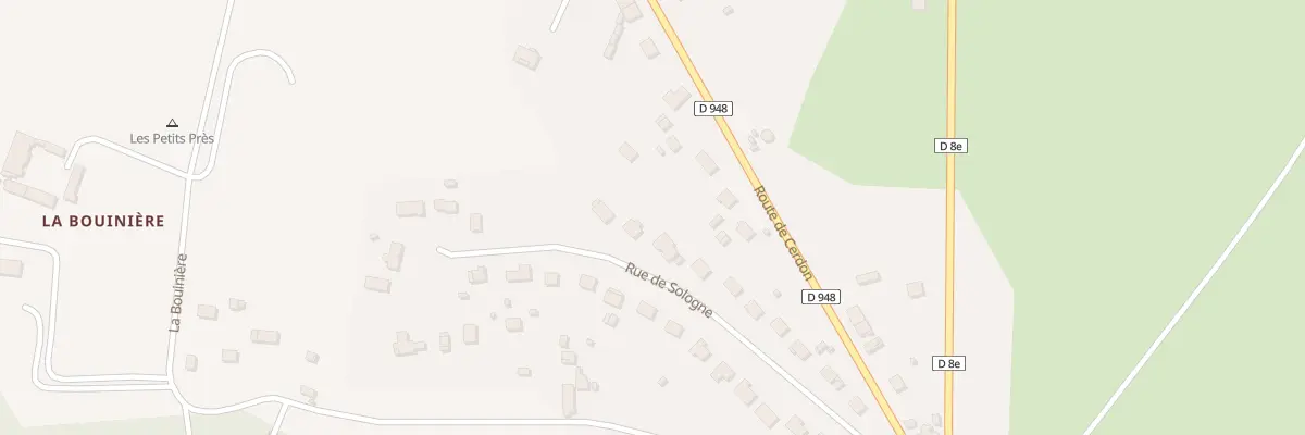 Plan du 17 Rue de Sologne à Argent-sur-Sauldre