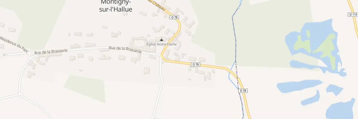 Plan du 5014A Le Village à Montigny-sur-l’Hallue