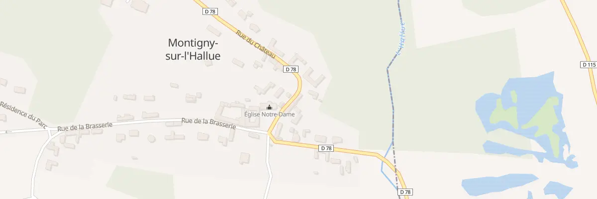 Plan du 5017 Le Village à Montigny-sur-l’Hallue