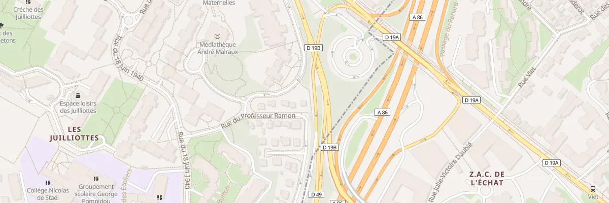Plan du 2 Rue du Prof Ramon à Maisons-Alfort