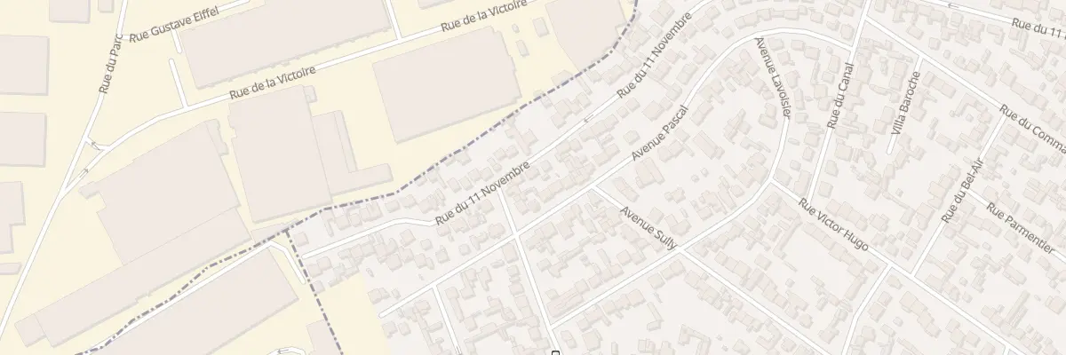 Plan du 115 Rue Du Onze Novembre à Drancy