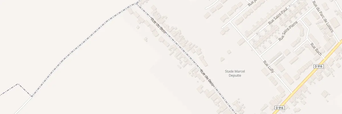 Plan du 27 Rue du Bois à Cauchy-à-la-Tour