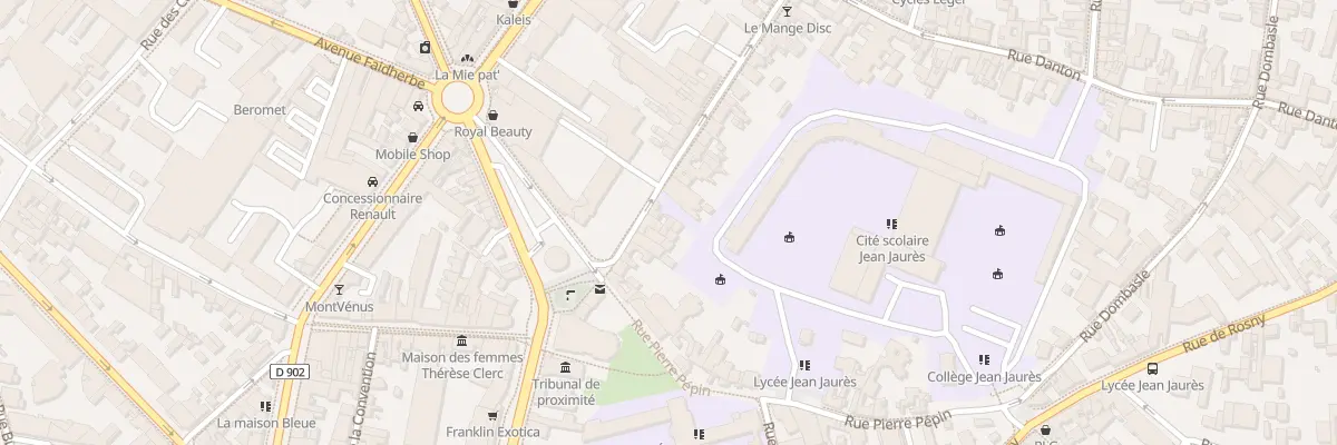 Plan du 18 Rue de Romainville à Montreuil