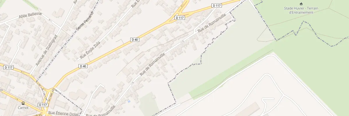 Plan du 53 Rue de Romainville à Noisy-le-Sec