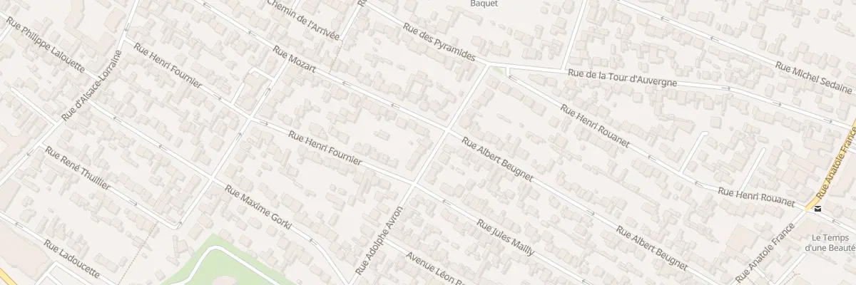 Plan du 29 Rue Adolphe Avron à Drancy
