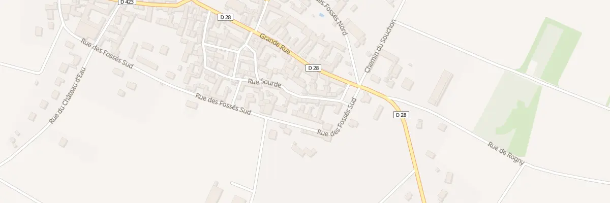 Plan du 30 Rue Sourde à Échilleuses