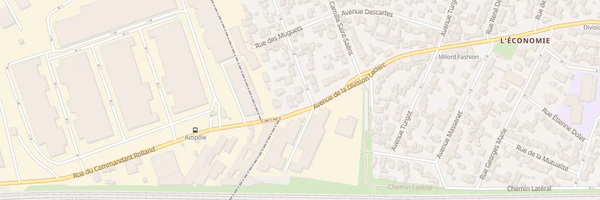 Plan du 3 Rue Jacques Joly à Drancy