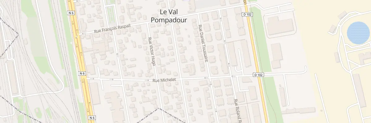 Plan du 36 Rue Parmentier à Valenton