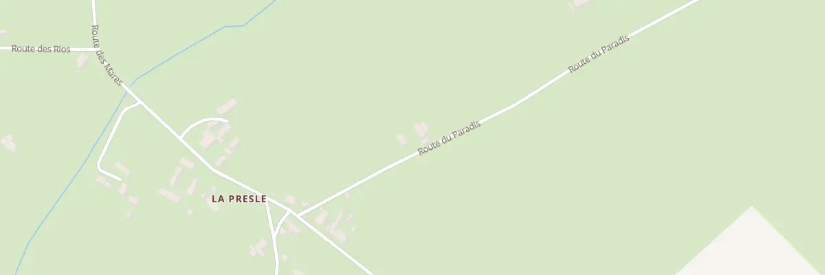 Plan du 161 Rte du Paradis à Vesdun