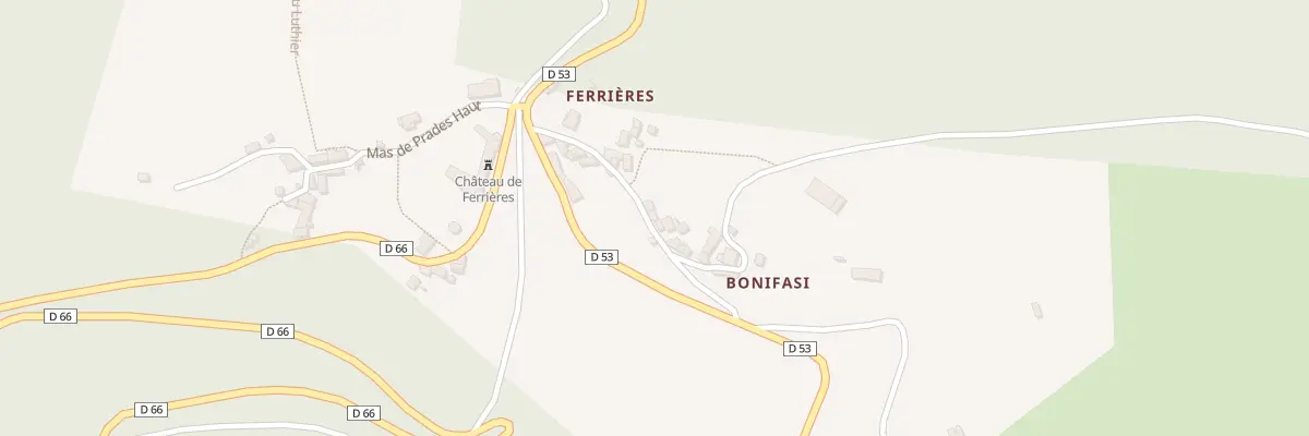 Plan du 125 Ham de Bonifasy à Fontrieu
