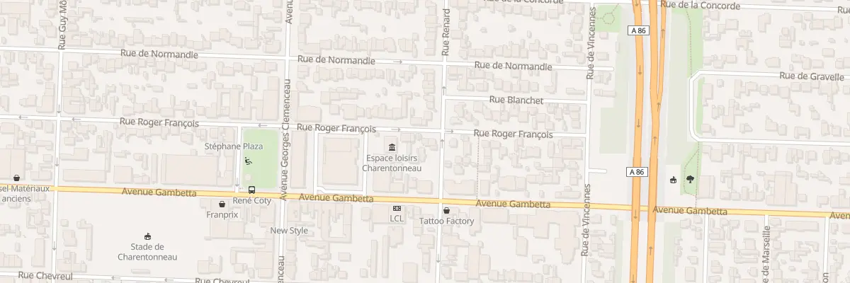 Plan du 128 Rue Roger François à Maisons-Alfort